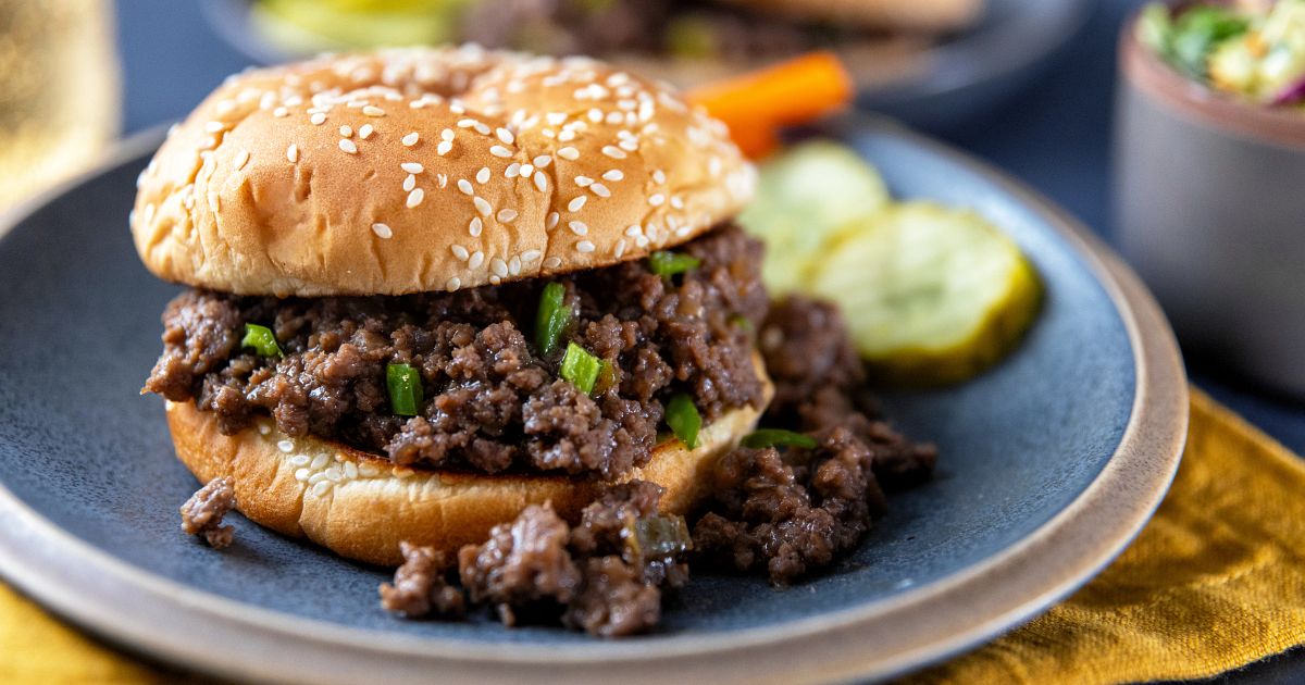 Mongolian Beef Sloppy Joes | Beef Loving Texans | Beef Loving Texans is your one-stop information ce